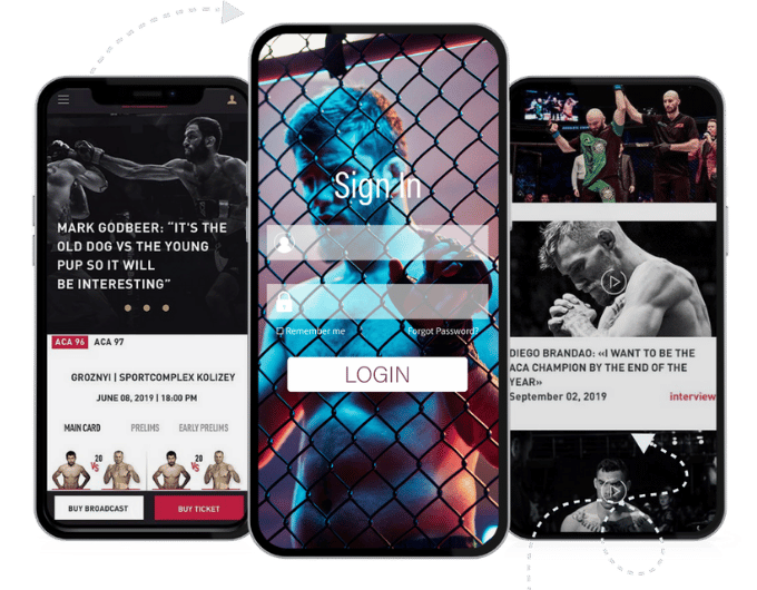 MMA Website smartphone image