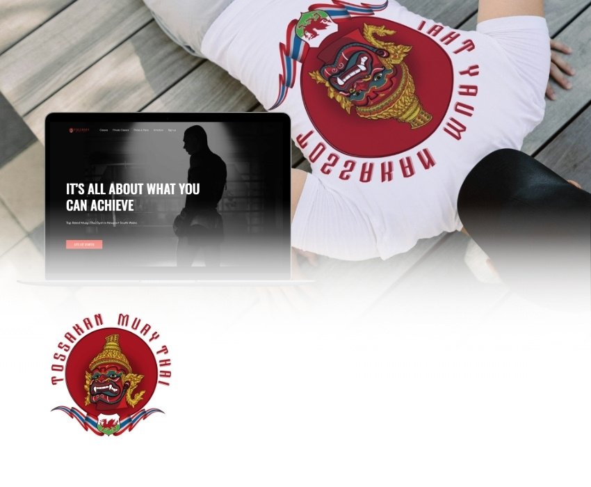 Muay Thai website design