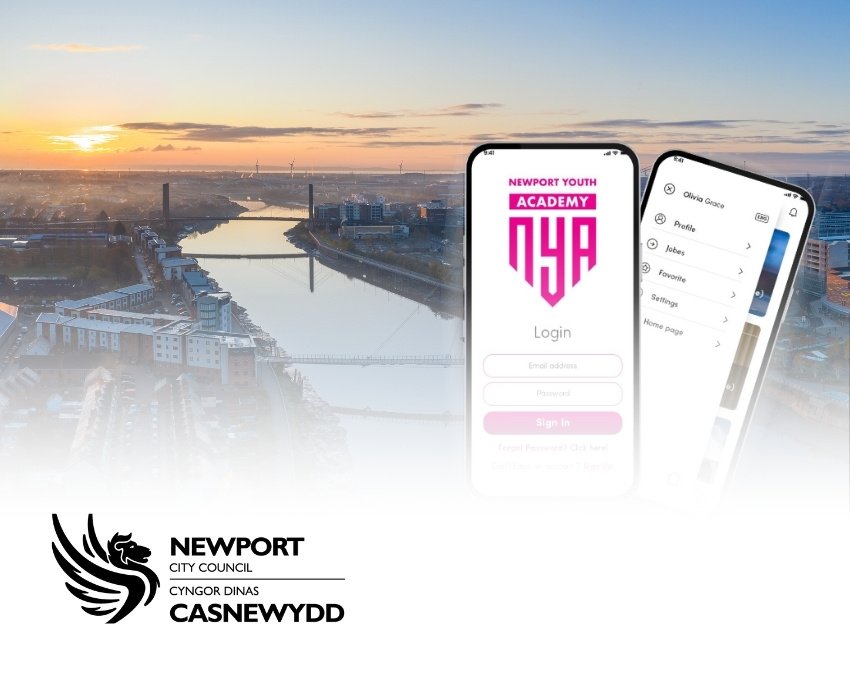 Newport City Council website design