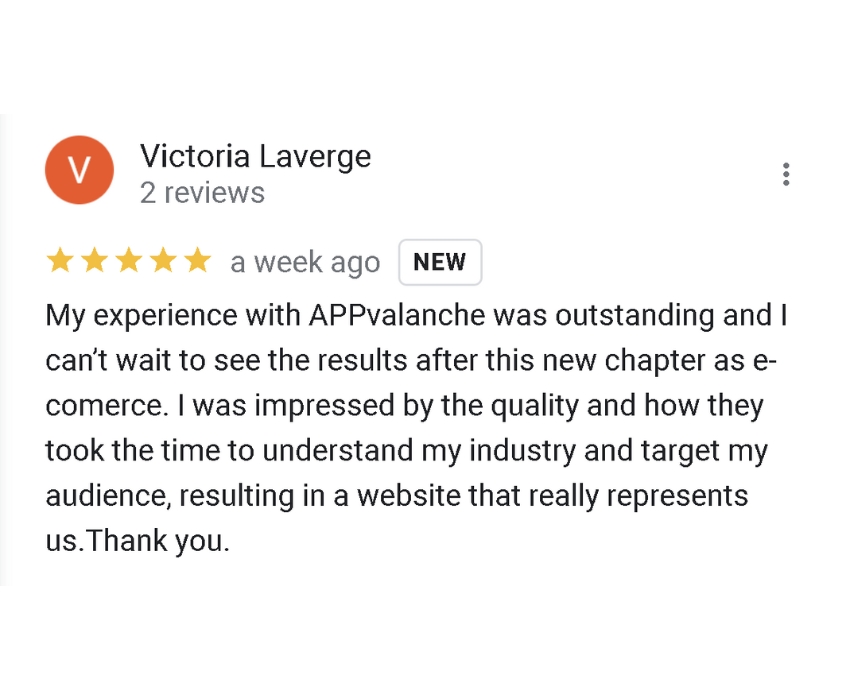 Web Design Testimonial 1