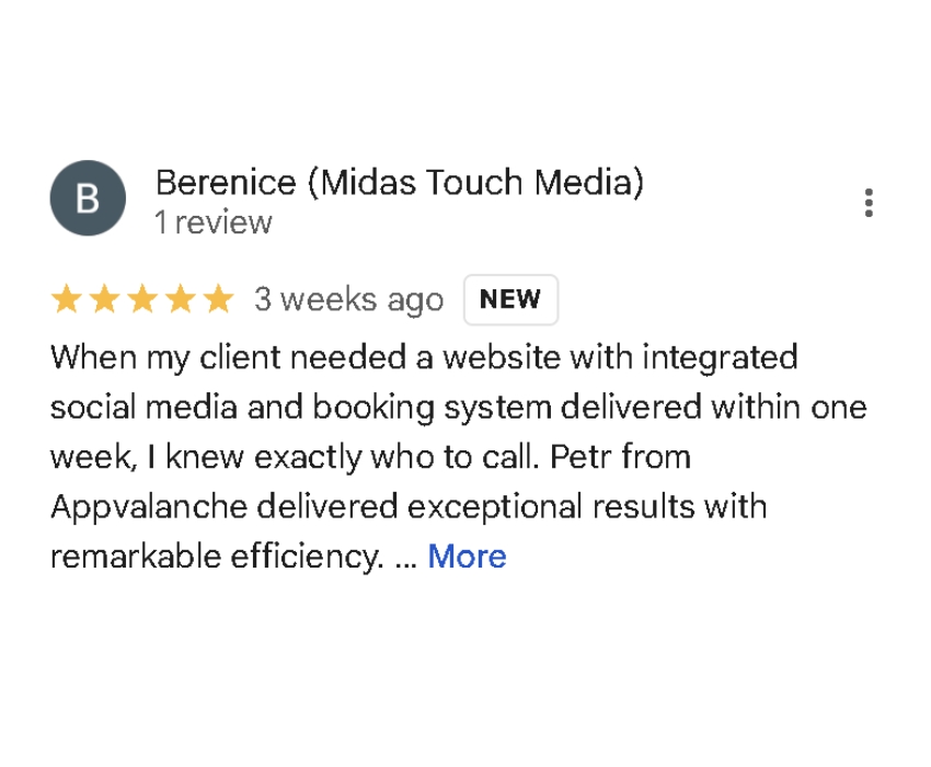 Web Design Testimonial 3