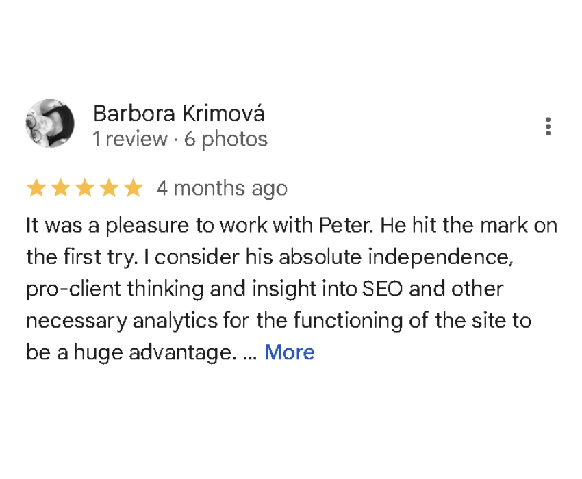 Web Design Testimonial 5