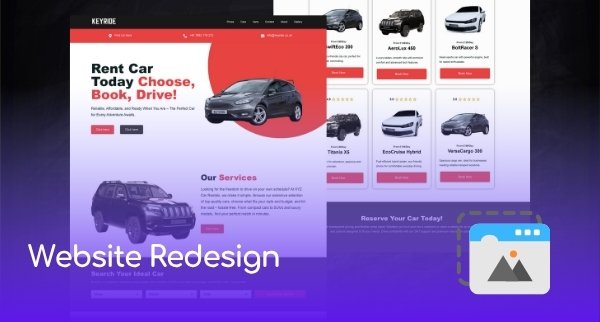 Website Redesign COmparation