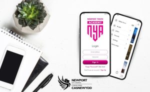 Educational App For Newport City Council Two Phones