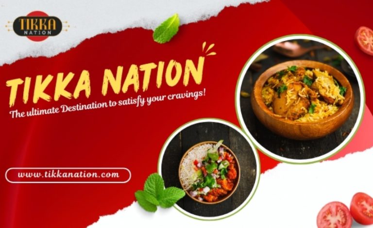 Tikka Nation Takeaway Website Development