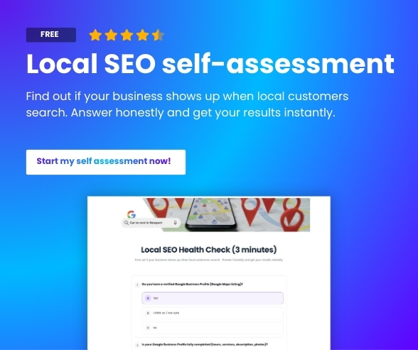 Local SEO Self Assesment