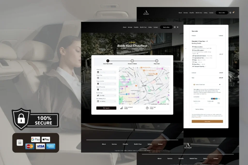Booking System For Taxi Company in Cardiff